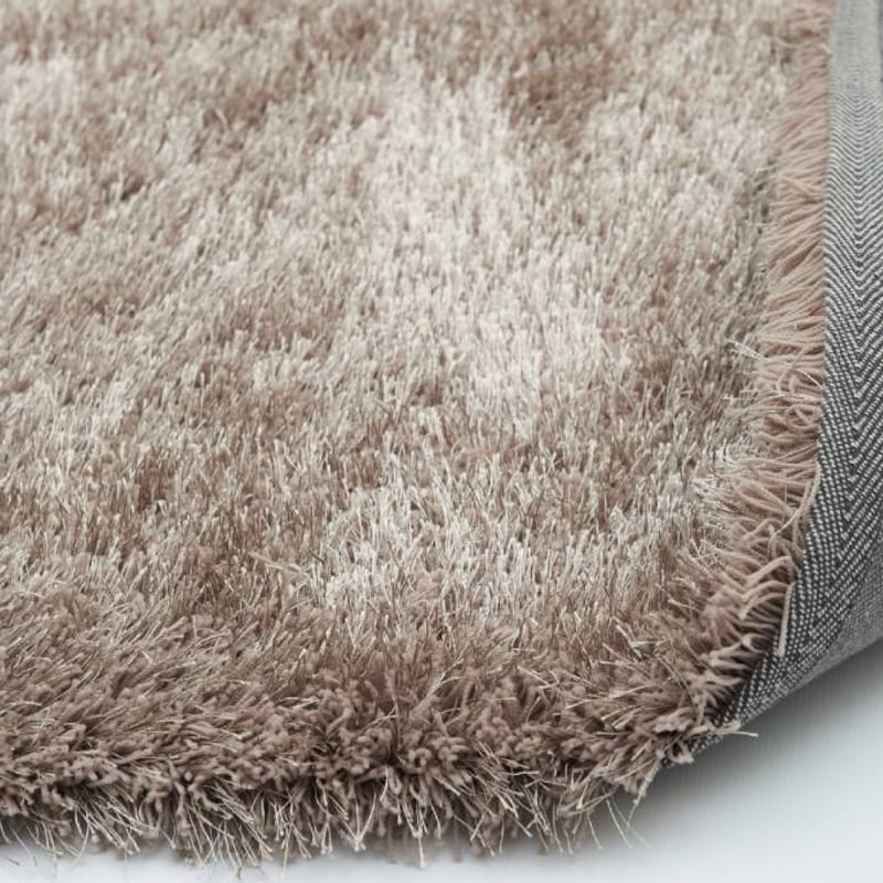 Chester 15 - hoogpolig vloerkleed in beige/bruin