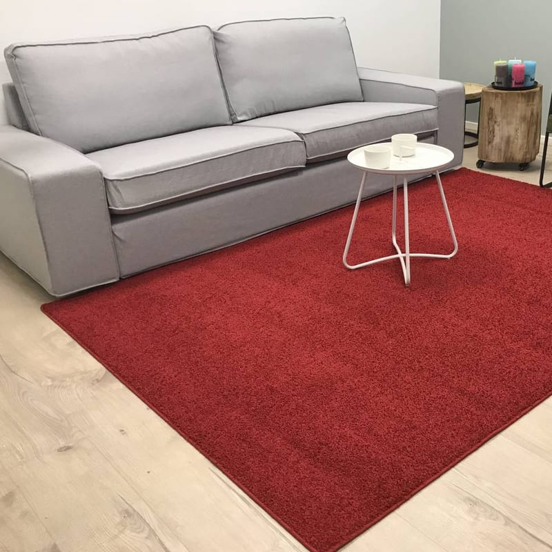Tore 45 - IJzersterk vloerkleed in Rode kleursamenstelling
