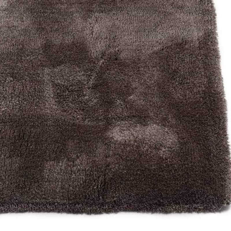 Sandro 23 - Modern hoogpolig vloerkleed in Wolf Grey