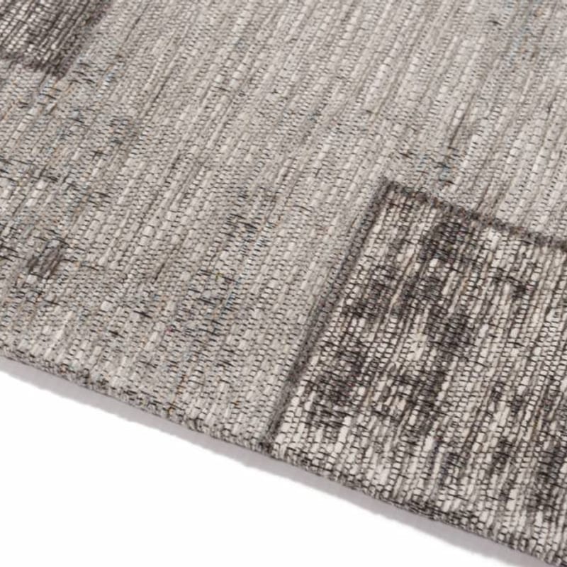 Gaia 23 - Vintage vloerkleed in Grijze kleurstelling