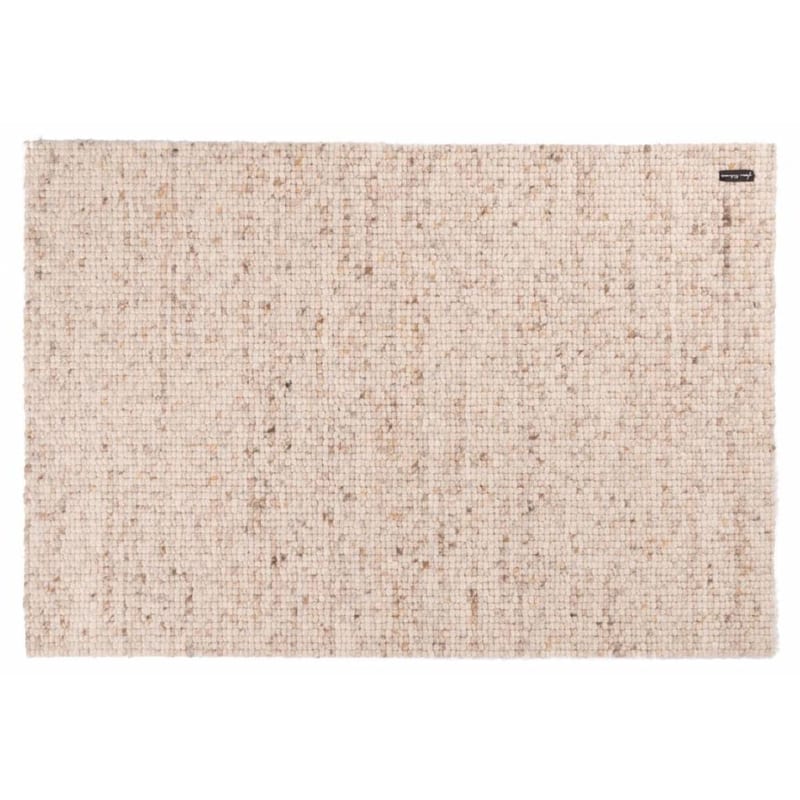 Beach Life 13 - Frans Molenaar vloerkleed van 100% wollen garen in een Beige kleursamenstelling.