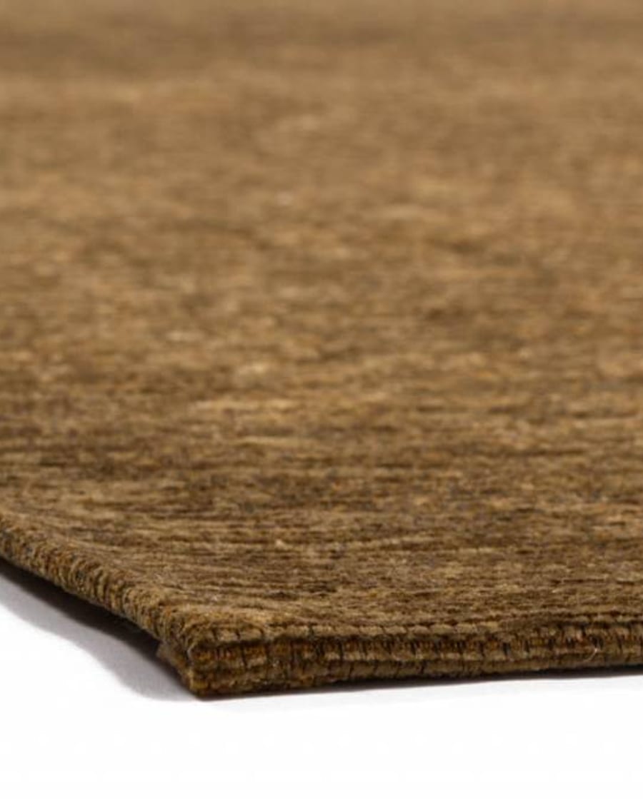 Mace 54 - Vintage vloerkleed in olijfgroene kleurstelling