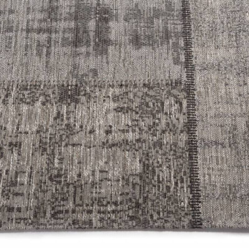 Pognum 24 - Uniek vintage vloerkleed in grijze kleurstelling
