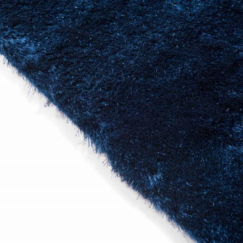 Reef 35 - Hoogpolig vloerkleed in diepe Blauw tinten