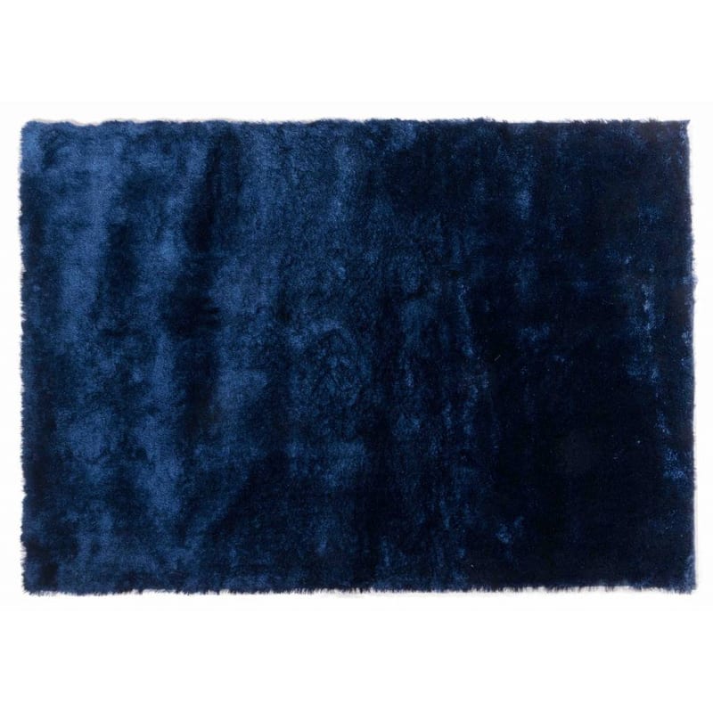 Reef 35 - Hoogpolig vloerkleed in diepe Blauw tinten