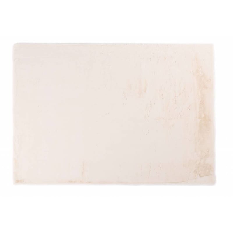 Fay Soft White - zacht hoogpolig vloerkleed in wit