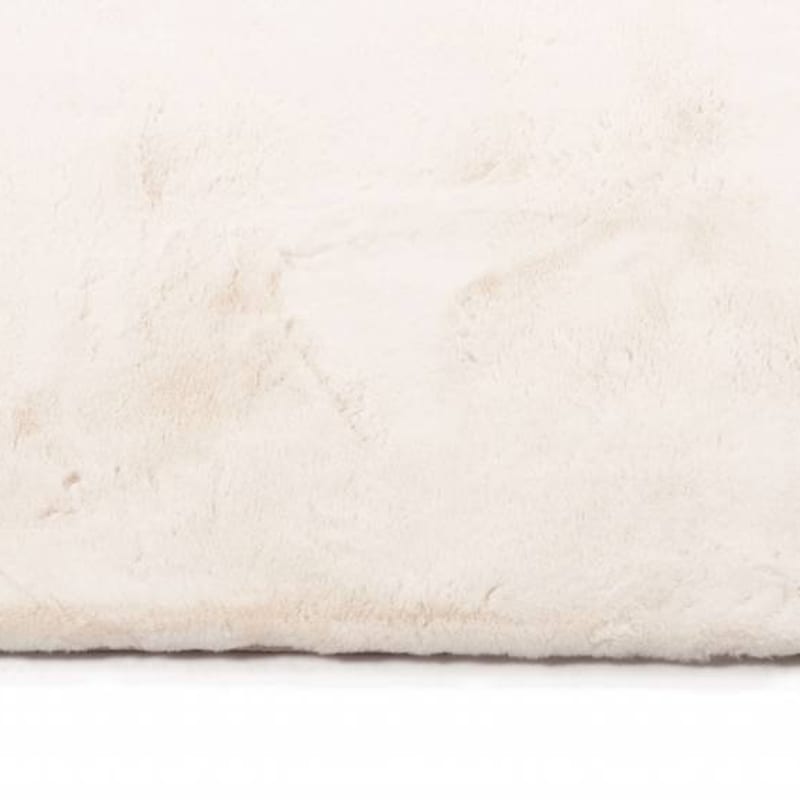 Fay Soft White - zacht hoogpolig vloerkleed in wit