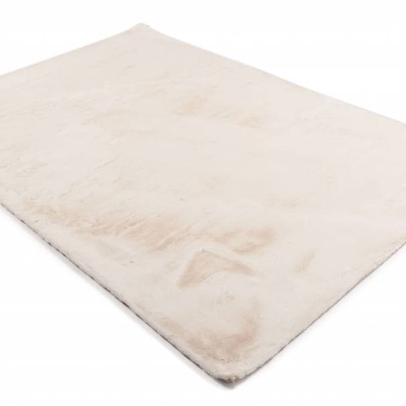 Fay Soft White - zacht hoogpolig vloerkleed in wit