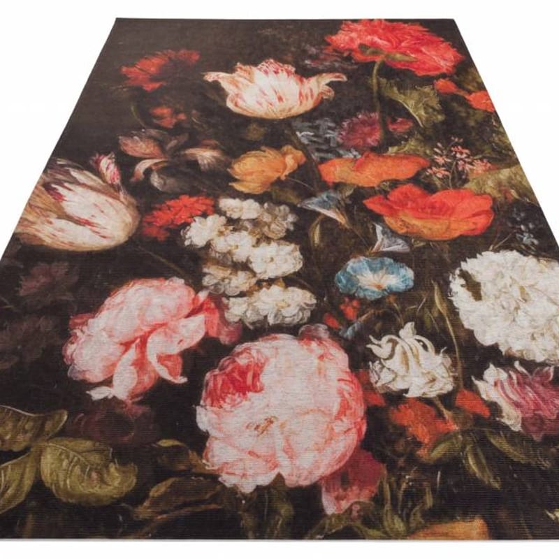 Viola - Design vloerkleed met Bloemenprint 