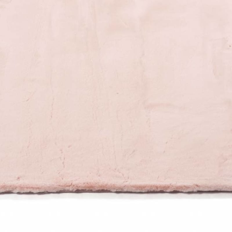 Fay Soft Pink - zacht hoogpolig vloerkleed in roze-