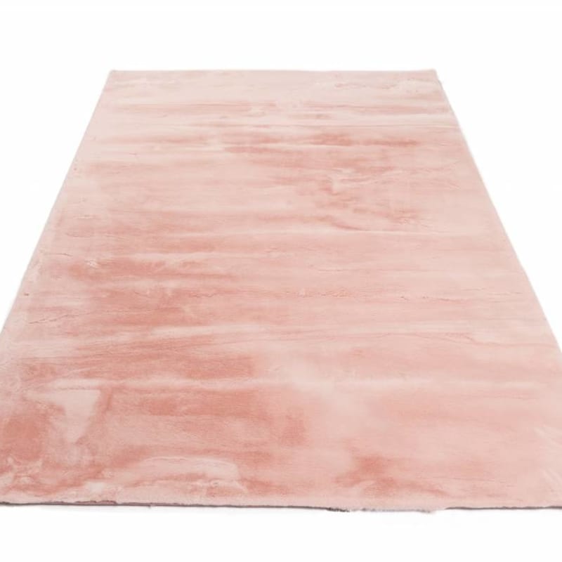 Fay Soft Pink - zacht hoogpolig vloerkleed in roze-
