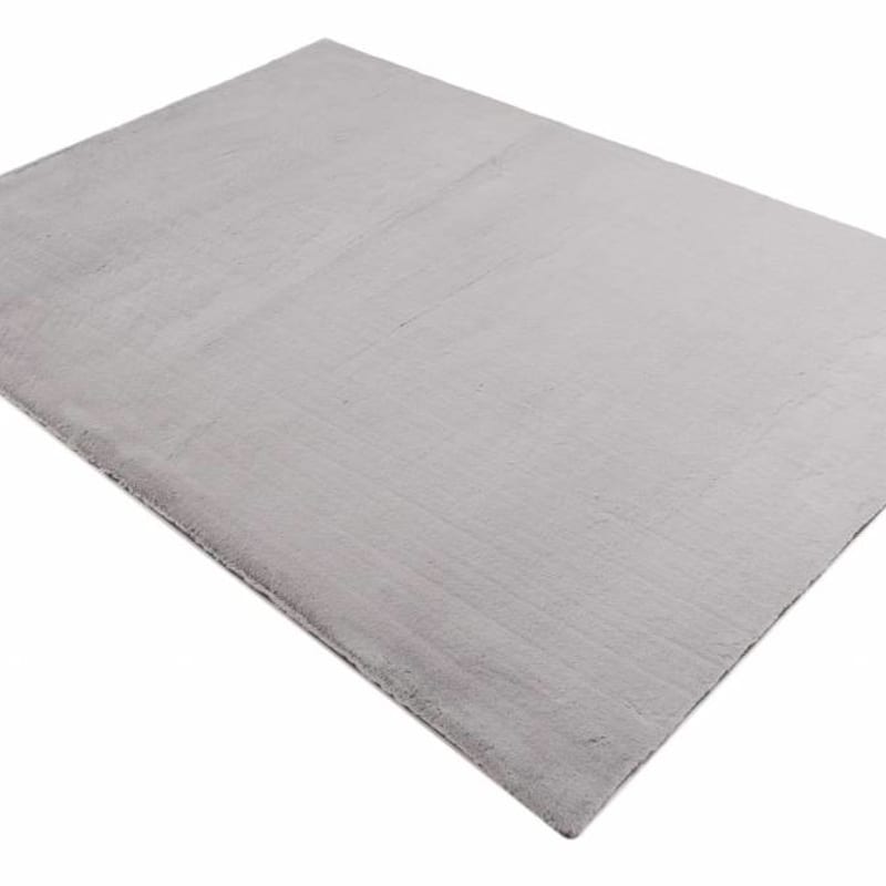 Fay Soft Grey 21 - zacht hoogpolig vloerkleed in grijs