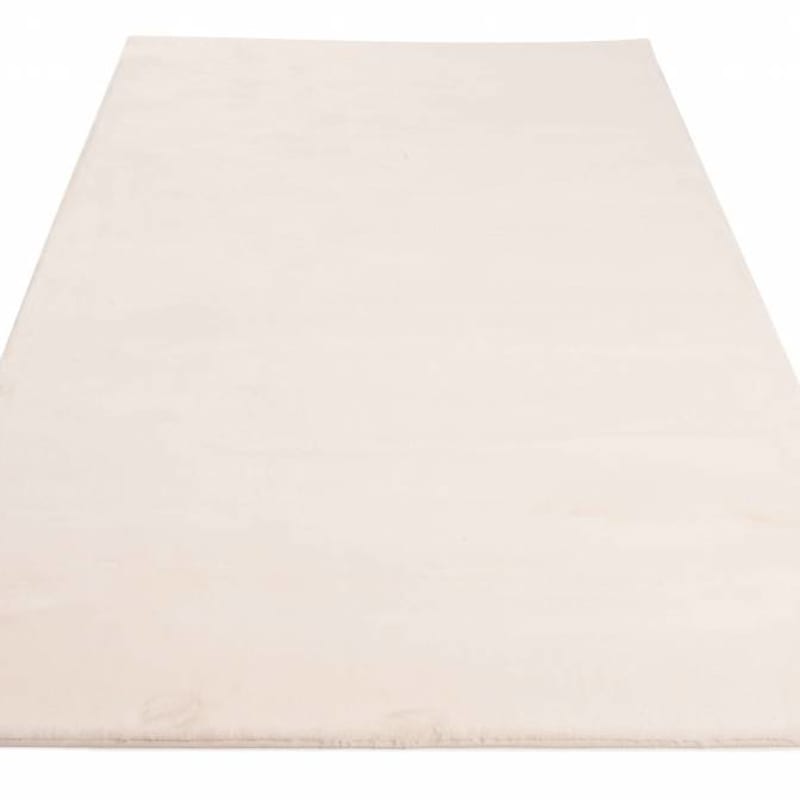 Fay Soft Creamy 12 - zacht hoogpolig vloerkleed in roomwit