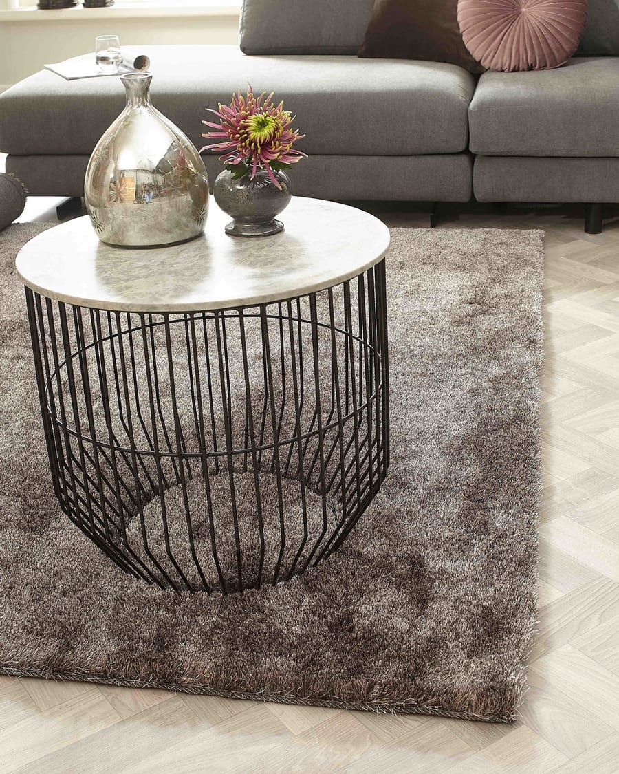 Reef 15 - Hoogpolig vloerkleed in het Grey Brown