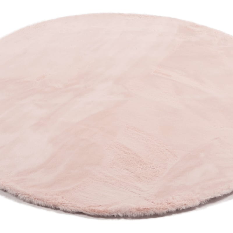 Fay Soft Pink 43 - Rond vloerkleed roze