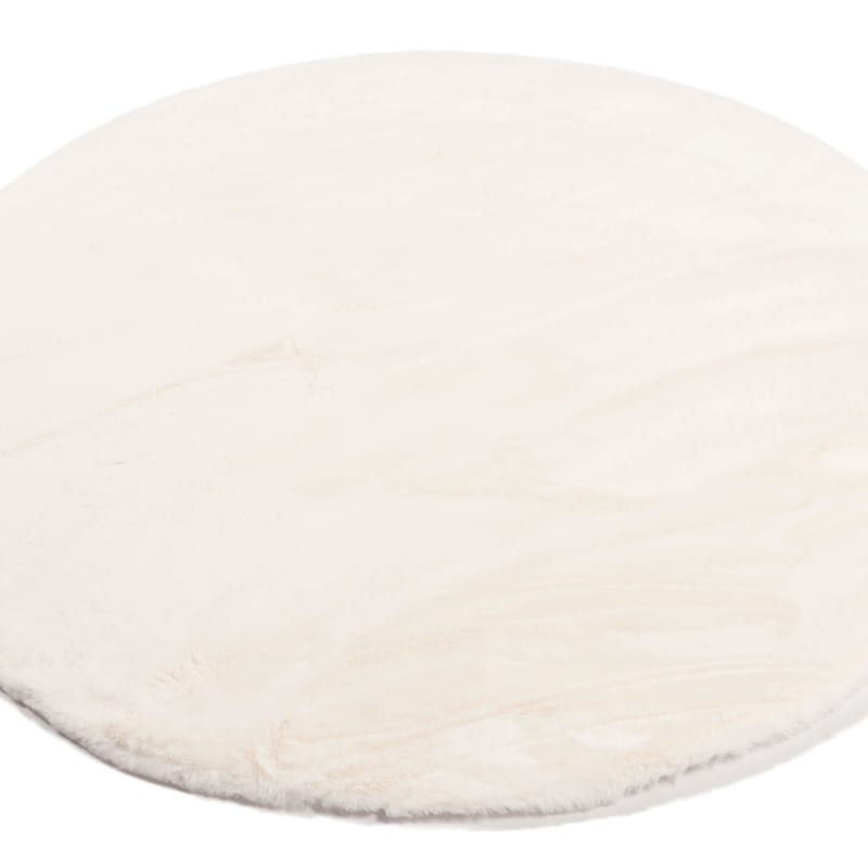 Fay Soft White 11 - Rond vloerkleed zacht