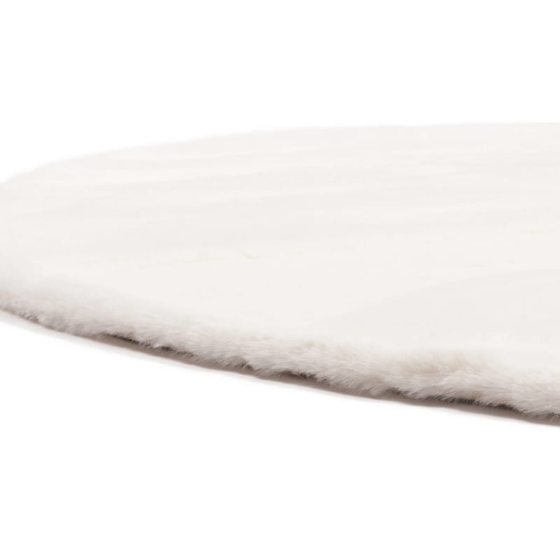 Fay Soft White 11 - Rond vloerkleed zacht