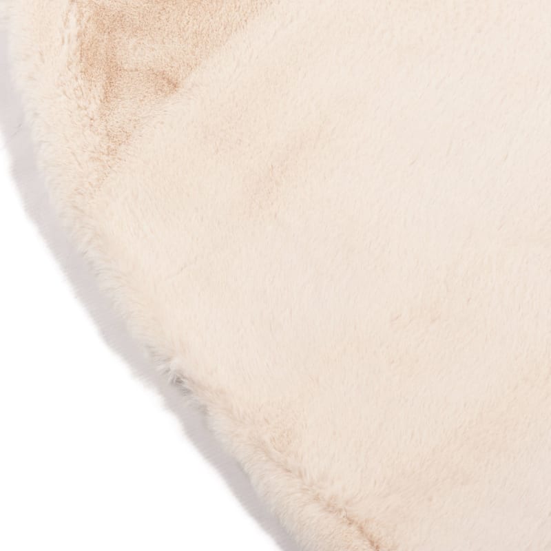 Fay Soft Cream 12 - Rond vloerkleed zacht créme/beige
