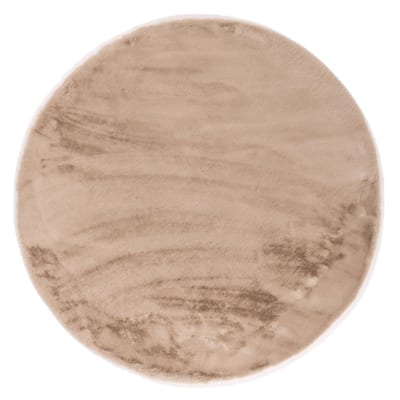 Floorpassion Fay Soft Beige 13 - Rond vloerkleed zacht Floorpassion Fay Soft Beige 13 - Rond vloerkleed zacht