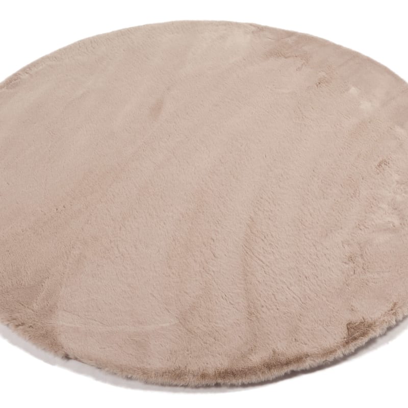 Fay Soft Beige 13 - Rond vloerkleed zacht