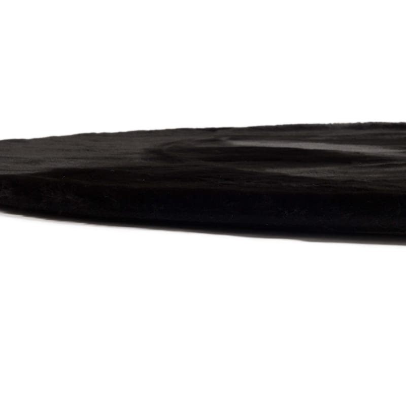 Fay Soft Black 25 - Rond vloerkleed