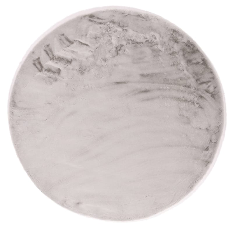 Fay Soft Grey 21 - Rond vloerkleed zacht