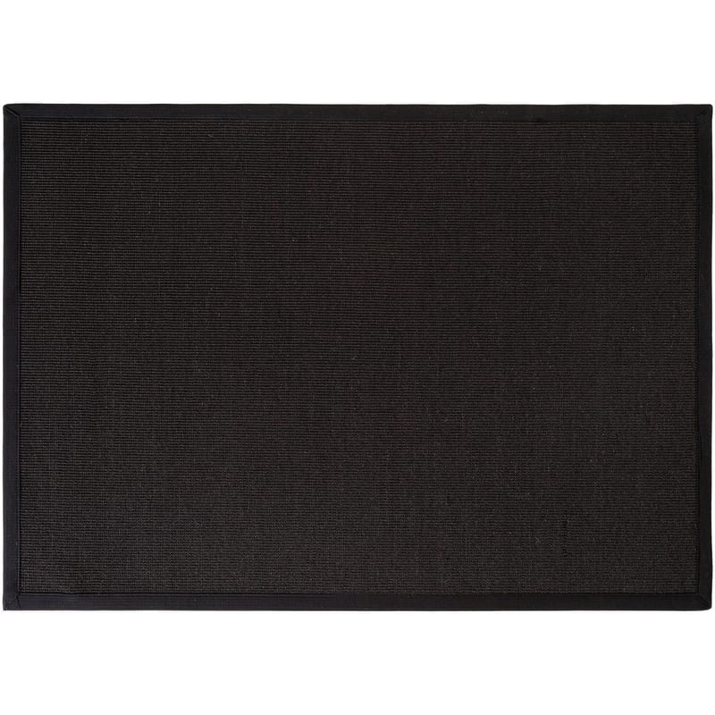 Premium 25 - Sisal vloerkleed in zwarte kleurstelling