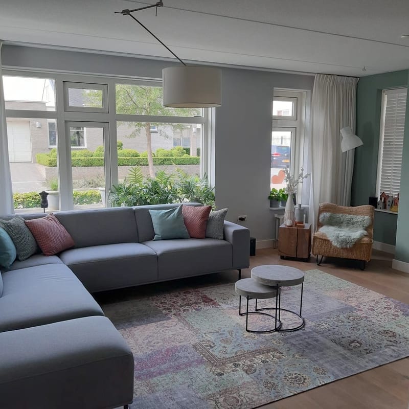 Pastel 99 - Design vloerkleed Multi kleursamenstelling