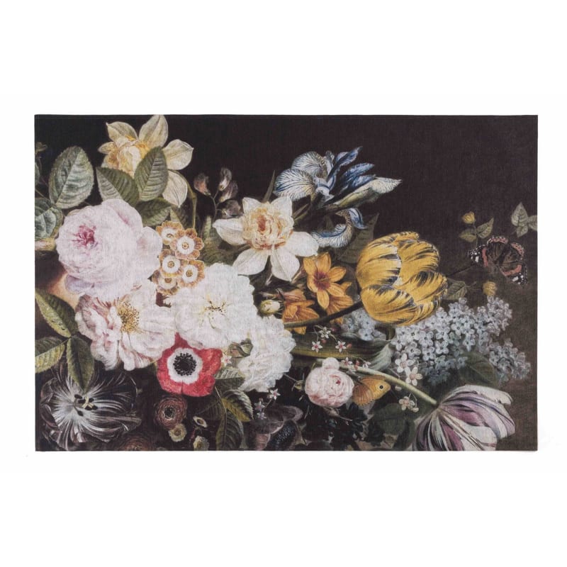 Rosa Ferro Bloemen vloerkleed