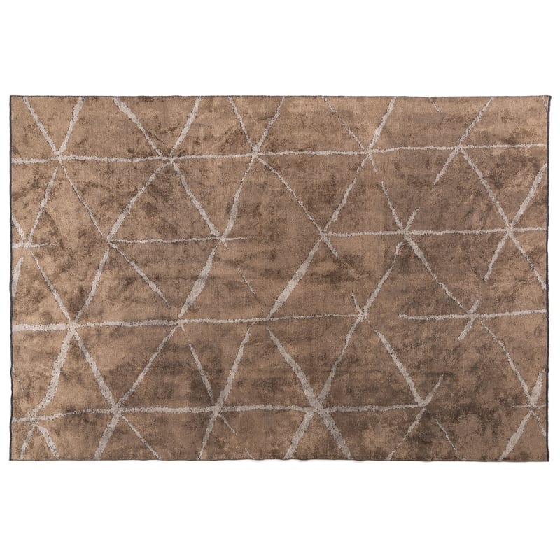 Velours vintage vloerkleed - Radisson 18 - Beige bruin