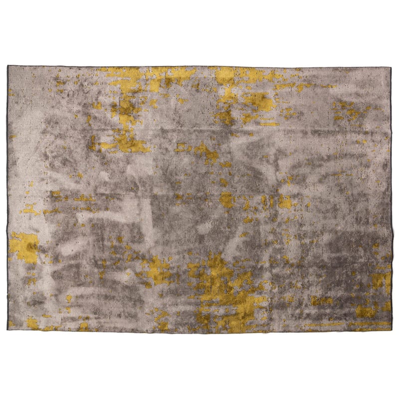 Velours vintage vloerkleed - Rousseau 62 - Okergeel