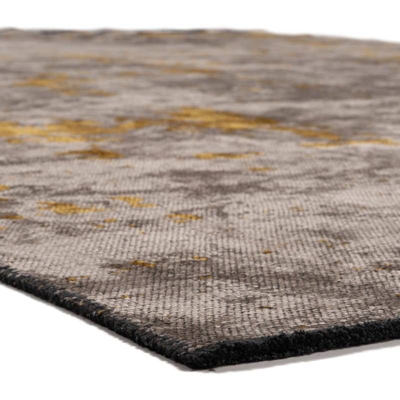 Velours vintage vloerkleed - Rousseau 62 - Okergeel