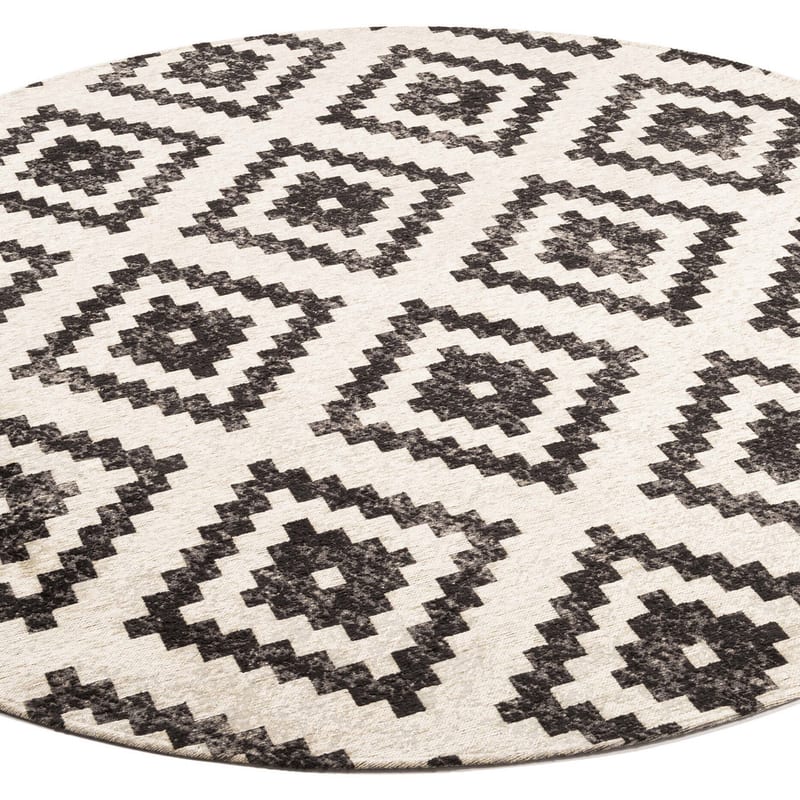 Touch of Maroc - Rond Vloerkleed in tijdloos design by Fred van Leer