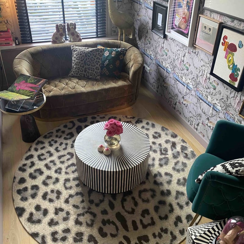 Rond vloerkleed - Out of Africa - Floorpassion X Fred