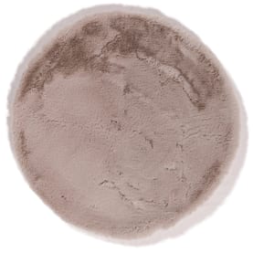 Fred van Leer Hampton Mauve Grey 13 - Rond hoogpolig vloerkleed Fred van Leer Hampton Mauve Grey 13 - Rond hoogpolig vloerkleed