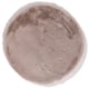 Hampton Mauve Grey 13 - Rond hoogpolig vloerkleed
