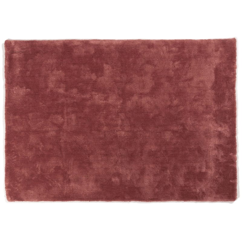 Sandro 44 - Modern hoogpolig vloerkleed in Oudroze