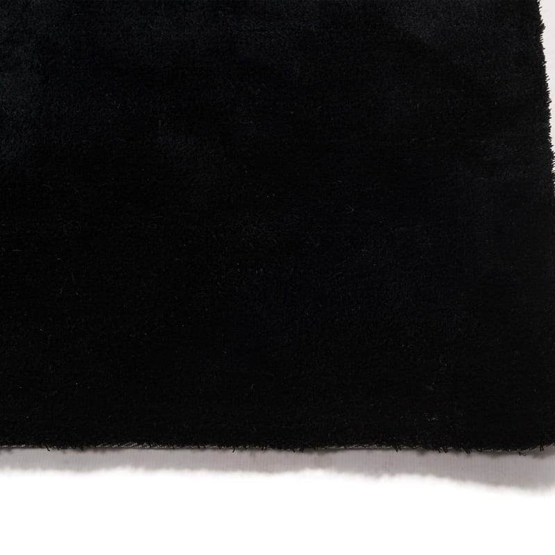 Sandro 25 - Hoogpolig vloerkleed in het Carbon Black