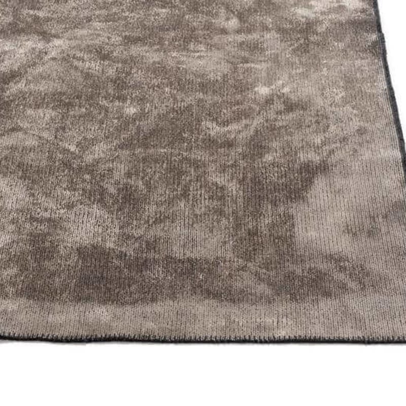 Velours vintage vloerkleed - Royce 23 - Natural Grey