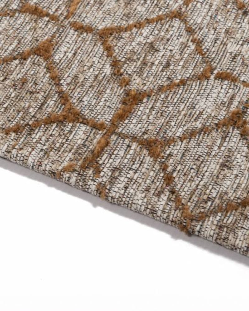 Floorpassion Noma 62 - Rond geometrisch vloerkleed