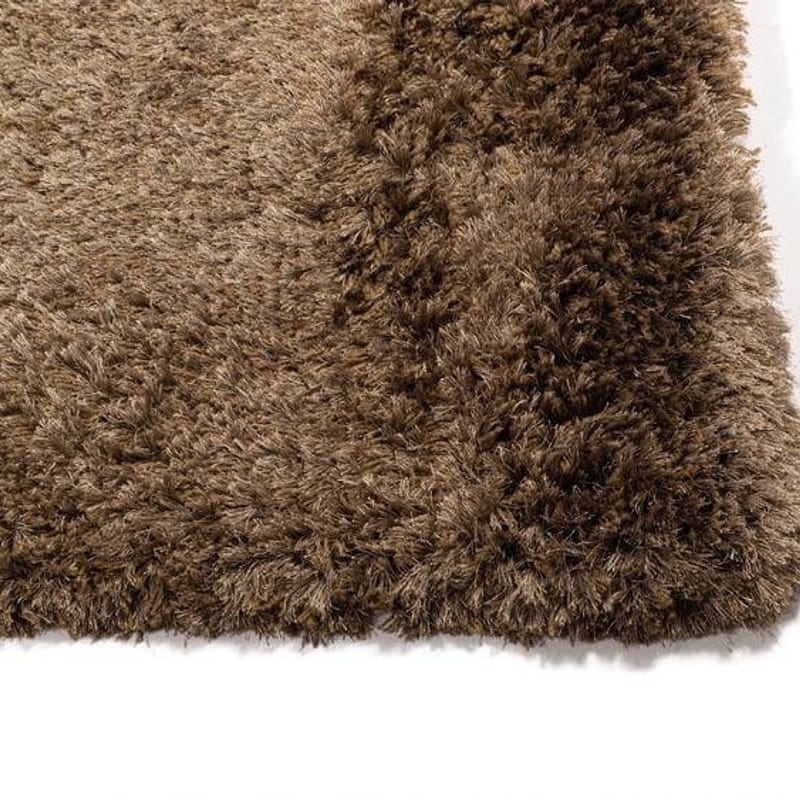 Dime 15- Luxe hoogpolig vloerkleed in Karamel tinten