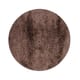 Dime 23- Rond hoogpolig velours vloerkleed