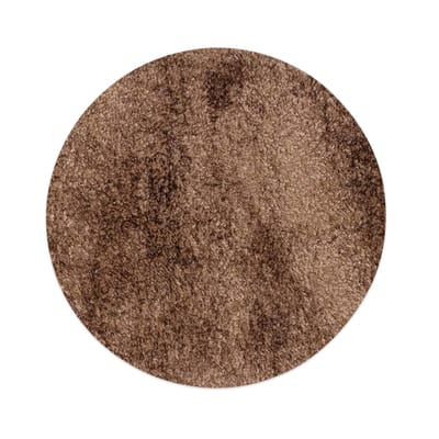 Floorpassion Dime 15- Rond hoogpolig velours vloerkleed