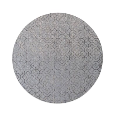 Floorpassion Noma 31 - Rond geometrisch vloerkleed