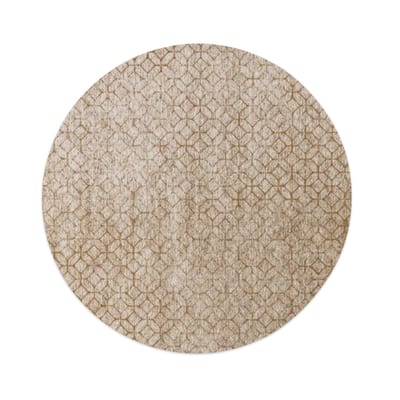 Floorpassion Noma 62 - Rond geometrisch vloerkleed