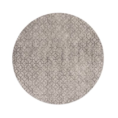 Floorpassion Noma 22 - Rond geometrisch vloerkleed