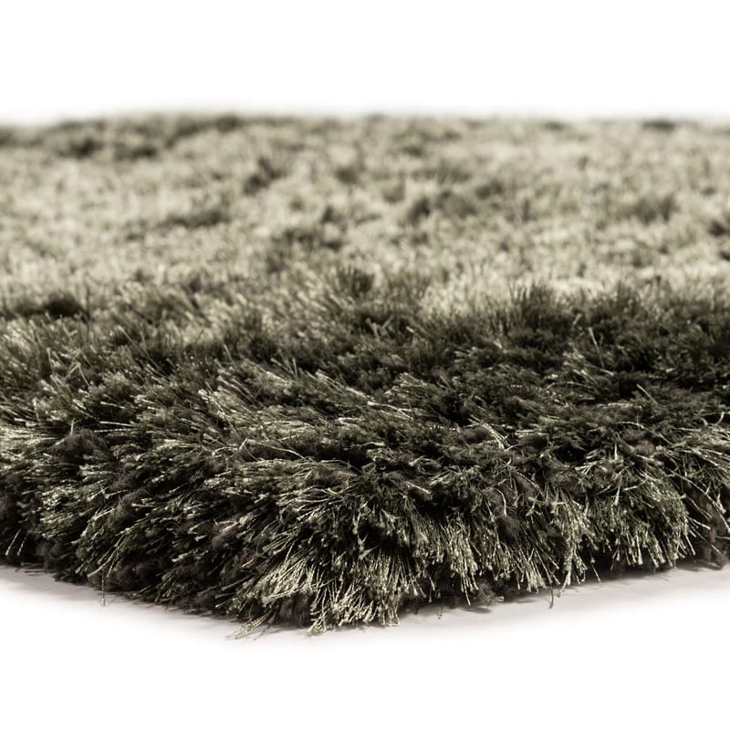 Dime 53- Luxe hoogpolig vloerkleed in Platinum Green
