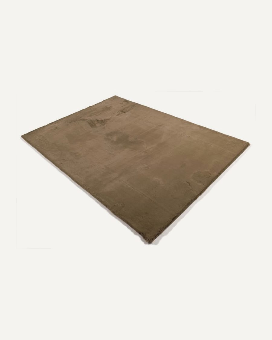 Fay Soft - Zacht hoogpolig vloerkleed in Faded Green 55