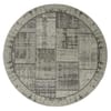 Floorpassion Enzo 23- Rond vintage vloerkleed antraciet grijze kleurstelling Floorpassion Enzo 23- Rond vintage vloerkleed antraciet grijze kleurstelling