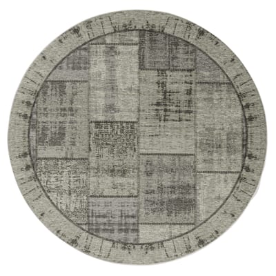 Floorpassion Enzo 23- Rond vintage vloerkleed